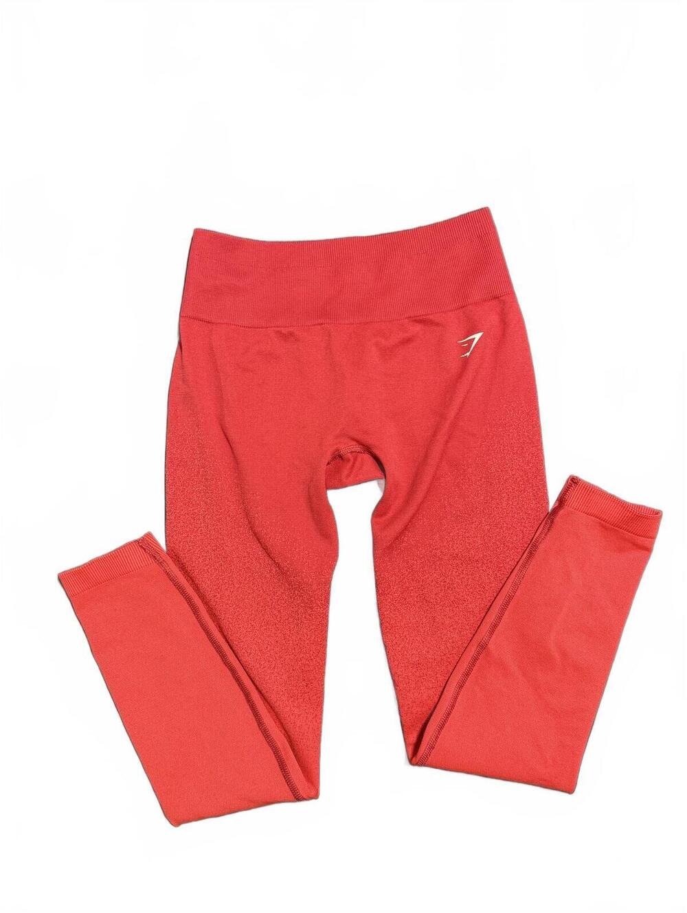 Gymshark Red/Pink Seamless Leggings Size Small